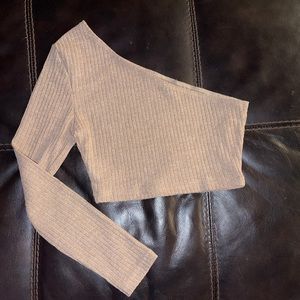 One Sleeve Crop Top